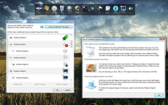 托盤圖示自定義